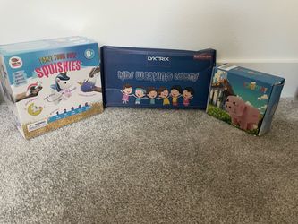 Creative Kids Mega Craft Set – Squishies + Looms + Crochet Pig