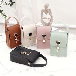 Leather Fashion Shoulder Slant Cross Phone Bag