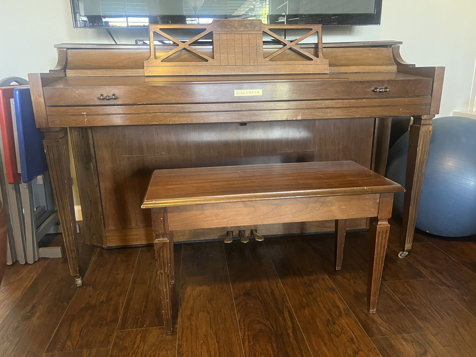 Baldwin Piano with Bench