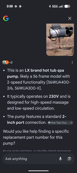 spa pump