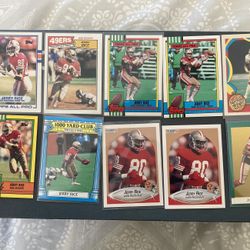 Jerry Rice Card Lot X 30