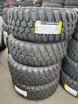 Forceland Rebelhawk M/T 35x12.50 R20LT Tires – Set of 4
