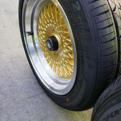 Wheel 15x8 4 Lugs 4x100 New 4 rims and 4 tires