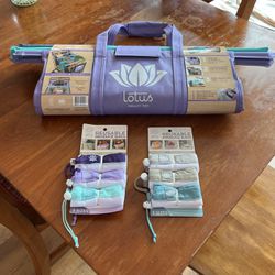 New Set Lotus Trolley Bag Set Shopping Organizer With Six Reusable Produce Bags