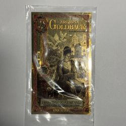 1/2 Gold Back Collectible Legal Tender In Some States 