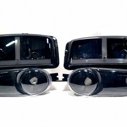 Headlights for 01-07 GMC Yukon Denali