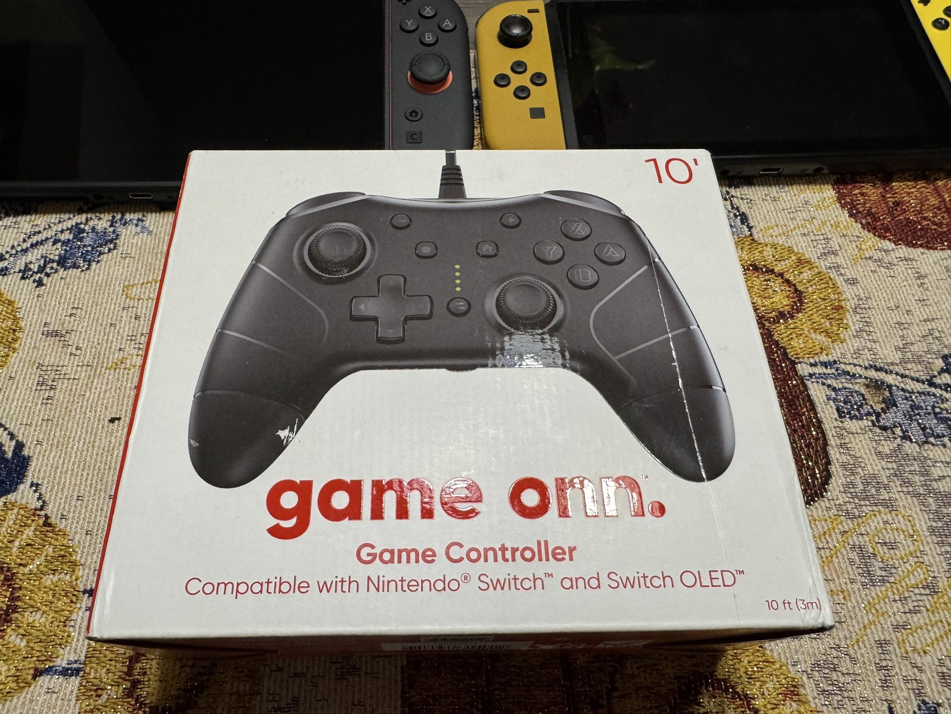 Onn Nintendo Switch Controller For Nintendo Switch And Switch 2