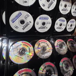 Pimsleur Eastern Arabic I & II – Complete Audio Course Sets (Like New)