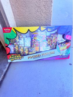 Pokémon ascended hero focused fighter 14 packs $225