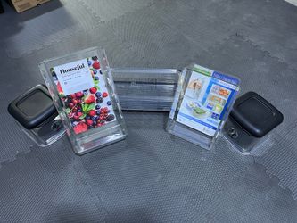 3-Piece Fresh Produce Keeper Set + 2 Fridge/Freezer Bins