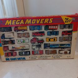 Vintage MEGA MOVERS Set