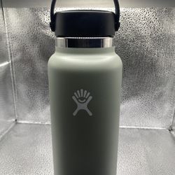 Hydro Flask 32 Oz Wide Flex Cap Agave Grey Gray 32oz Hydroflask Used Good Great