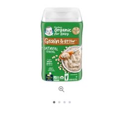 Organic Gerber Oatmeal Cereal 