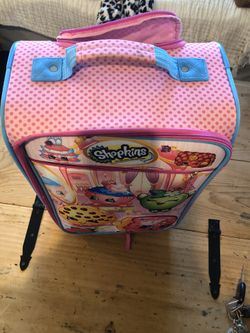 Shopkins suitcase 18”