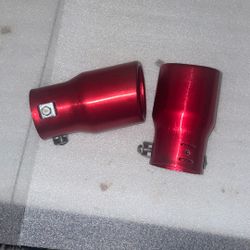 Red Exhaust Tip