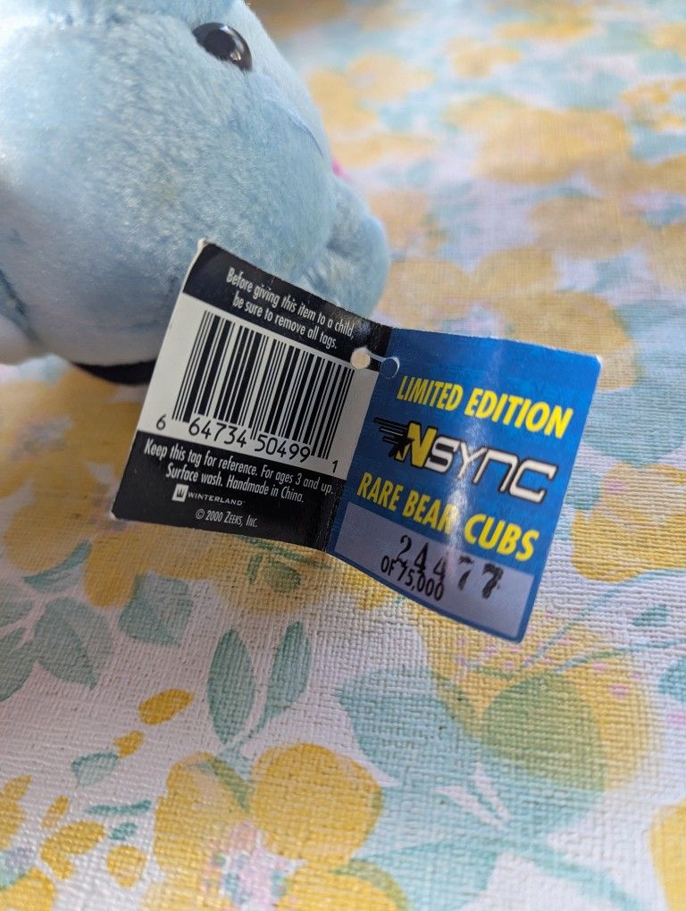 NSYNC Rare Limited Edition Bears