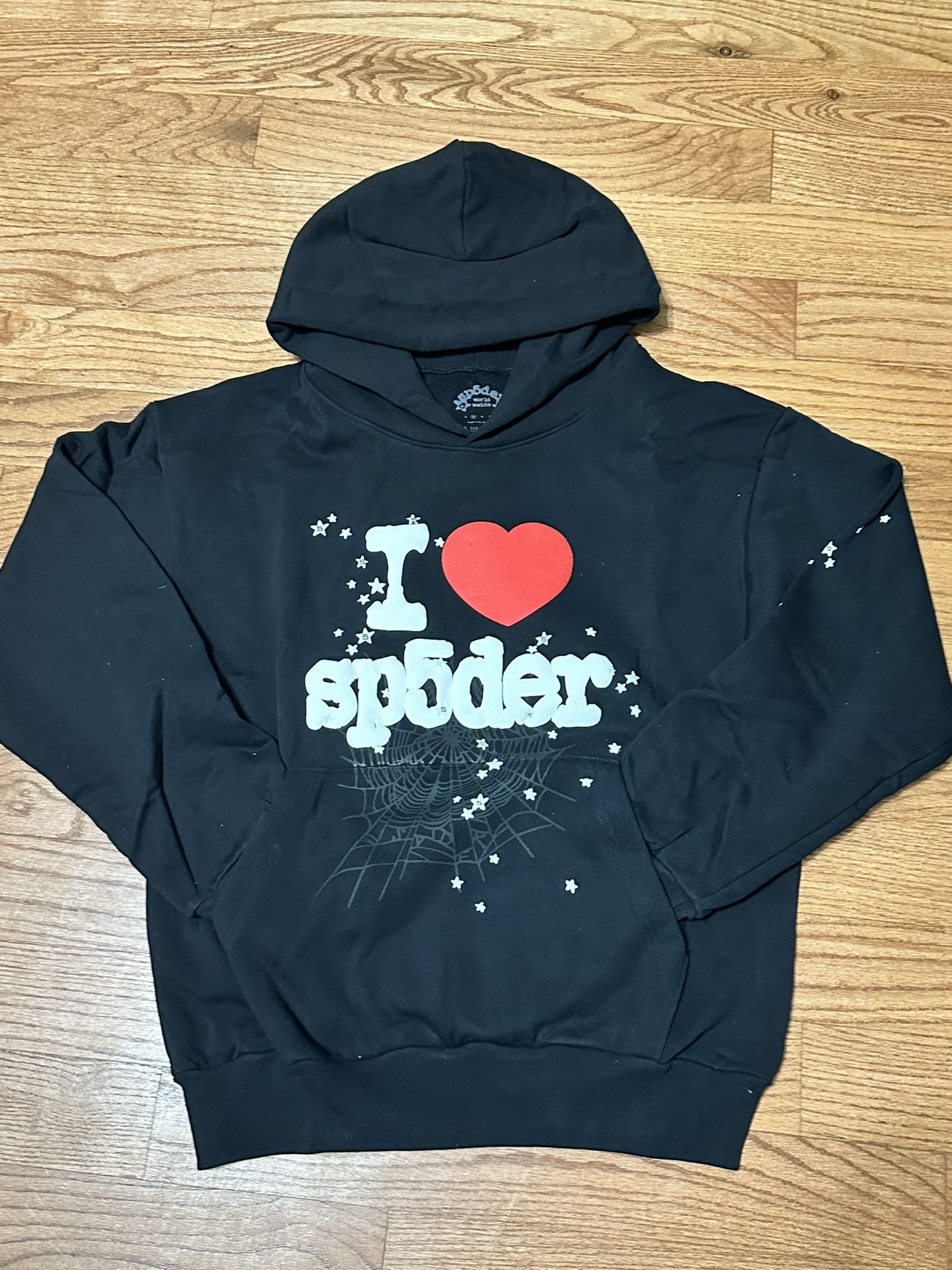 Spider hoodie black 