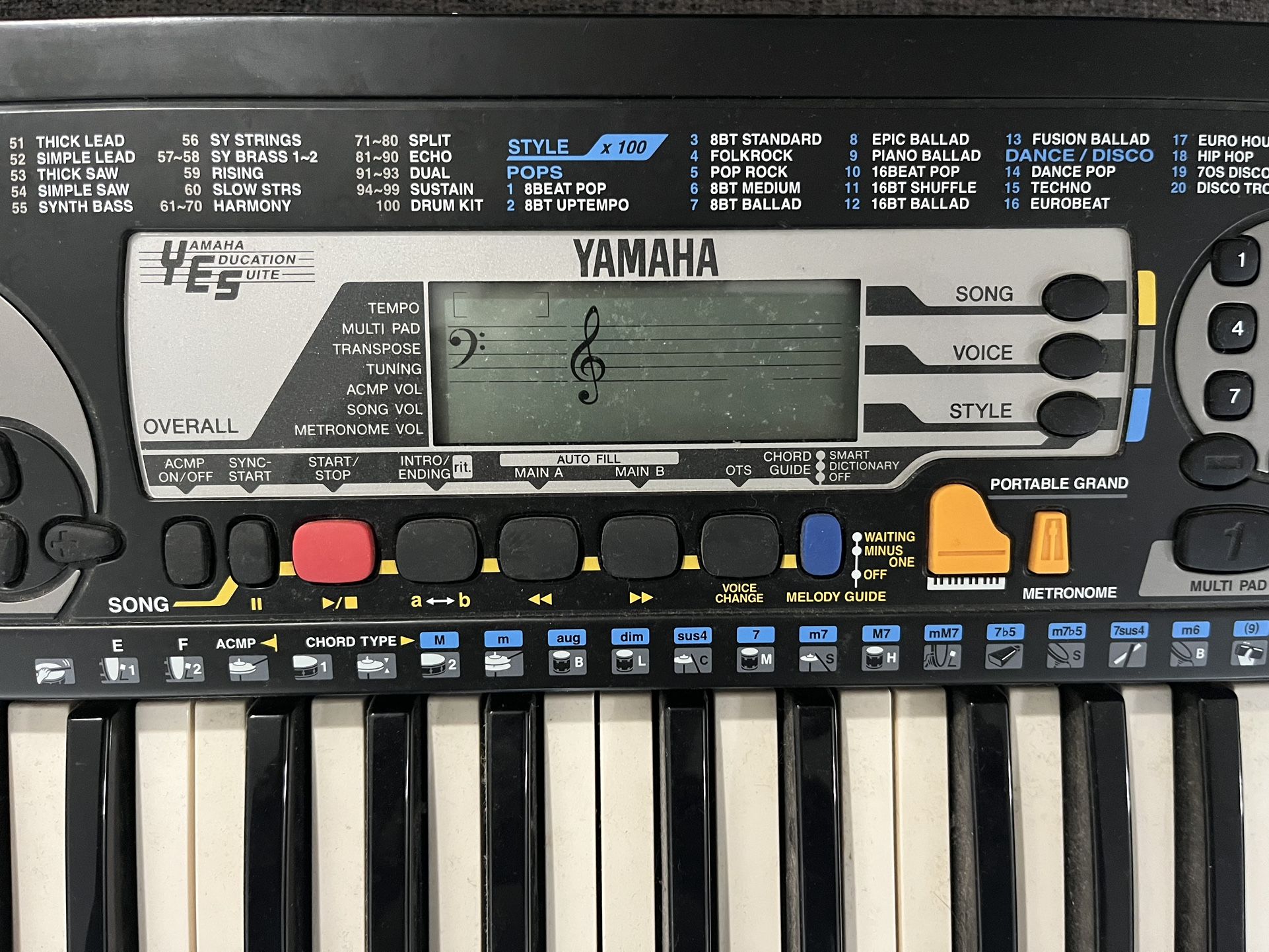 YAMAHA keyboard Piano