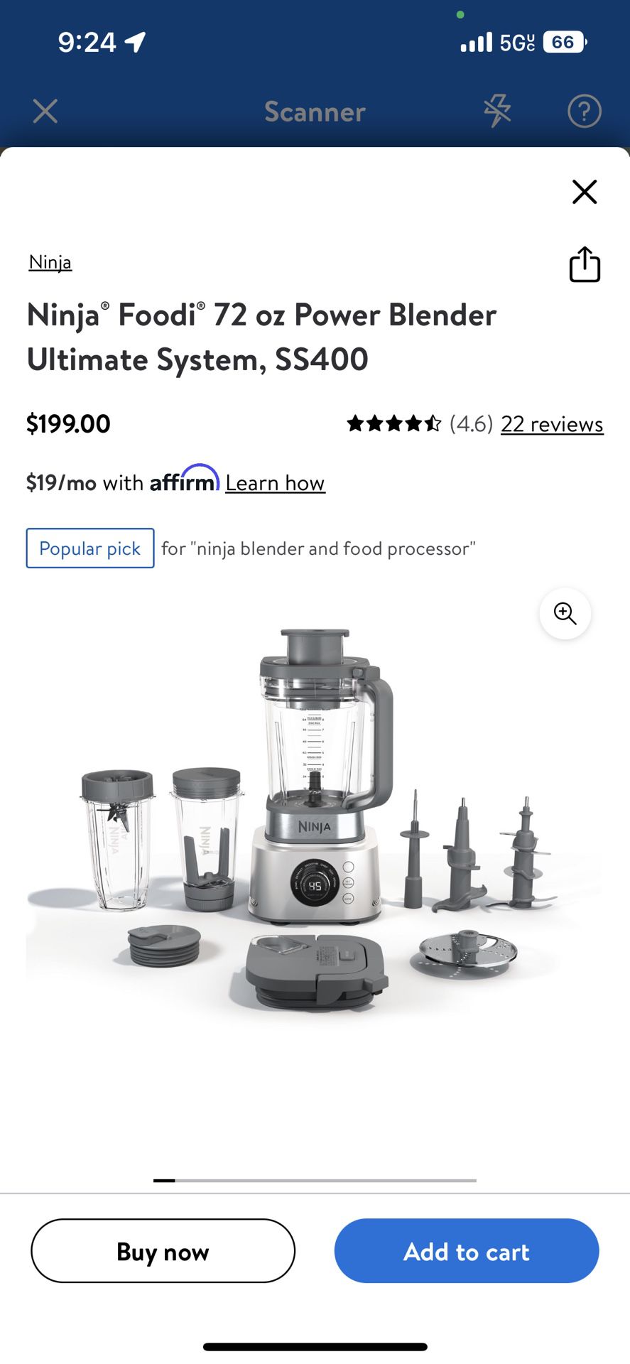 Ninja Blender Food Processor Smoothie 1500Watts for Sale in San Bernardino,  CA - OfferUp