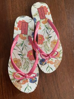 Kate Spade Petunia Pink Flip Flops 
