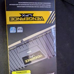 32GB DDR4 3600MHZ CAS16  CORSAIR VENGEANCE LPX CA