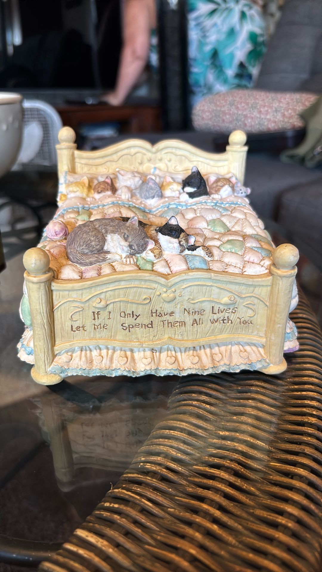 San Francisco Cat Music Box , Very Rare!