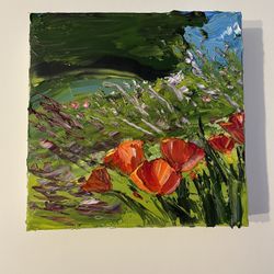 Poppies And Flowers 