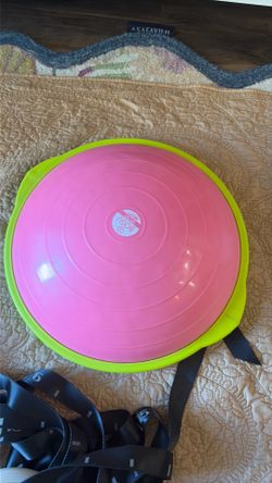 fitness ball bosu ball and  rings