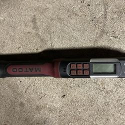 Matco ETWC100FKB 3/8" Drive Flex Head Electronic Torque Wrench