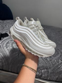 Nike Air Max 97 White Pure Platinum Women's Size 6 Sneakers 921733-100