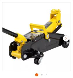 NEW IN BOX Shop SKYSHALO Low Profile Floor Jack 2 Ton, 4400 lbs., Heavy Duty Iron Hydraulic Racing Floor Jack, Hydraulic Car Jack