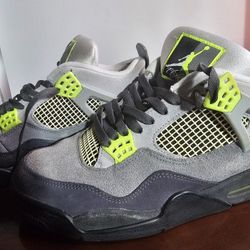 Jordan 4 Neon 95
