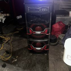 Dj Speaker With DVD Screen 