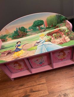 Disney Princess Cubbies/ Storage