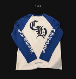 Blue Crome hearts long sleeve