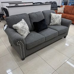 Agleno Charcoal Sofa