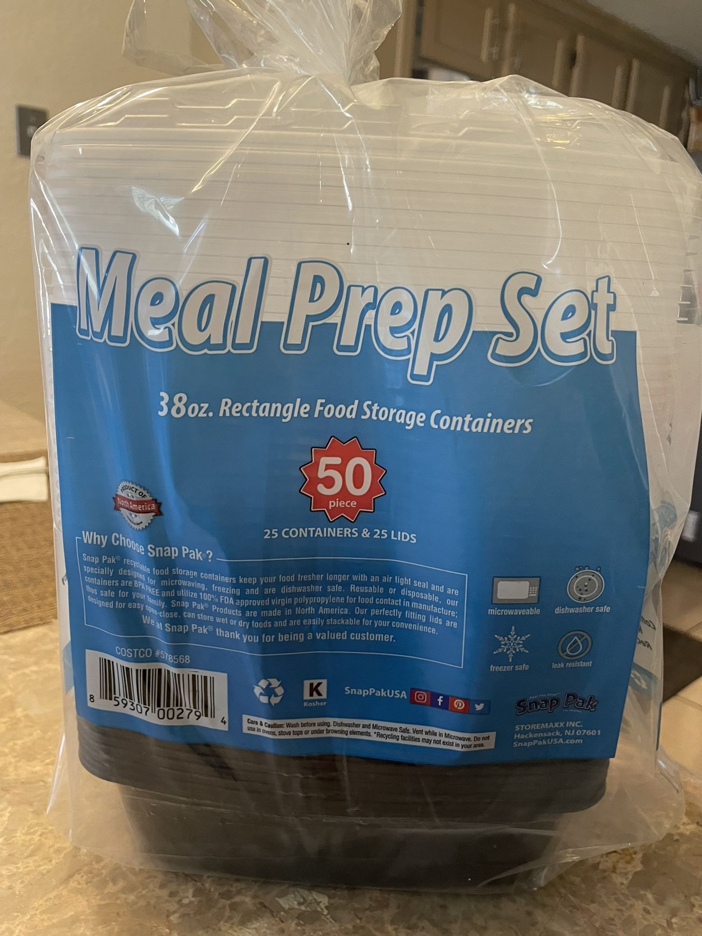 Snap Pak Meal Prep Set