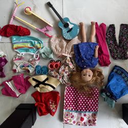 American girl doll and accessories