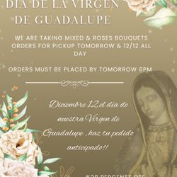 Virgen De Guadalupe Bouquets 
