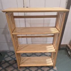 Folding bookcase/ Shelving Unit