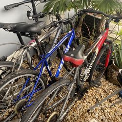 3 bikes NEED WORK