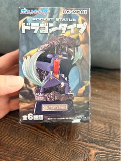 Re-Ment Pokemon Pocket Statue Dragon Type blind box figure