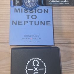 Omega X Swatch Moonswatch Mission To Neptune Watch NEW IN BOX