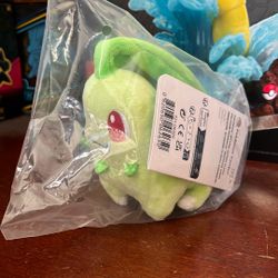 Chikorita Pokémon Center Plush 
