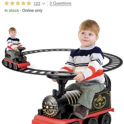Costway 6V Electric Kids Ride On Train Motorized