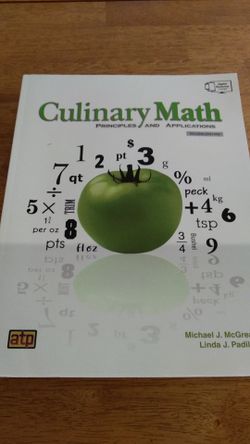 culinary math