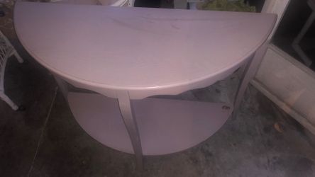 Half Table Shelf