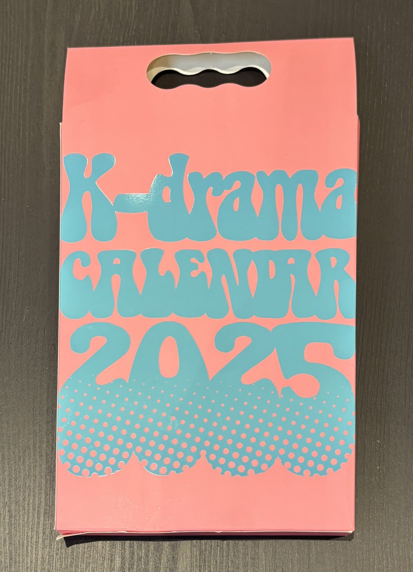 K-drama Calendar 2025 w/ Stickers— BRAND NEW