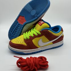 Nike SB Dunk Low Pro Bart Simpson 2022 BQ6817-602 Youth Size 5 (5Y) Women’s 6.5