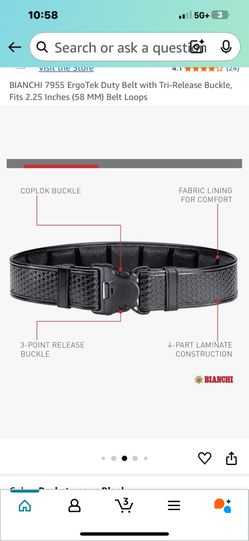 Tactical Belt Sz 42-44